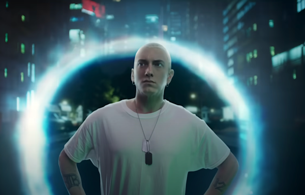 Eminem takes shots at Megan Thee Stallion and more in "Houdini" video