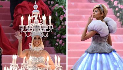 20 Craziest Met Gala Outfits: From Katy Perry's Chandelier-Inspired Costume to Zendaya's Cinderella Gown