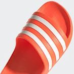 【ADIDAS】~ 愛迪達 女款 運動拖鞋 輕量 一體成型 不怕水 23.5~25.5CM FY8096 橘色