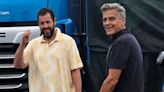 George Clooney Was in 'Upbeat, Cheeky' Mood as He Filmed with Adam Sandler on His Birthday (Exclusive Source)