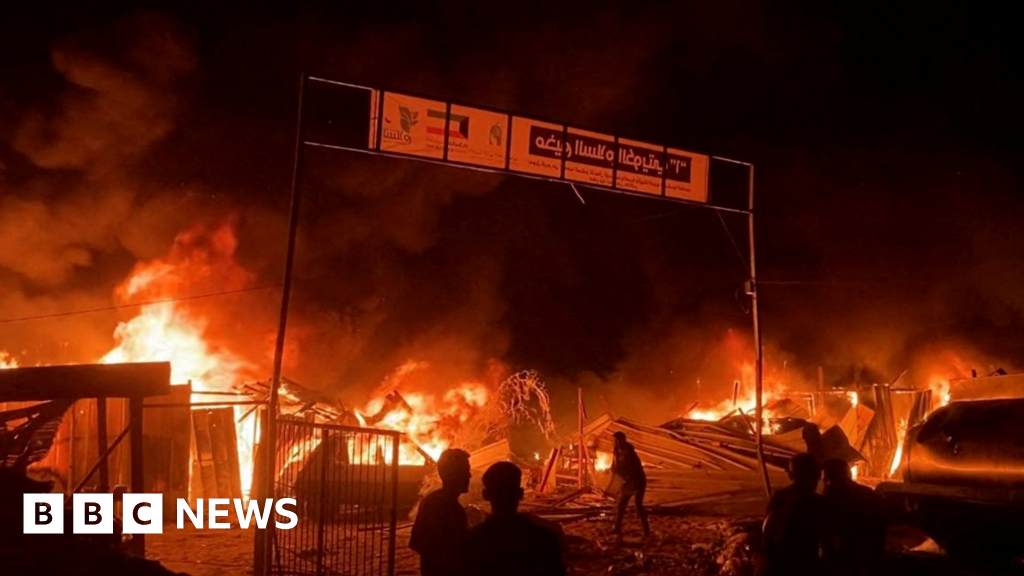 Israel Gaza: Deadly explosion reported in refugee camp near Rafah