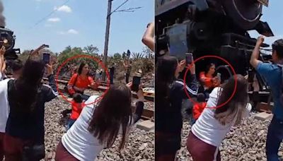 打卡唔要命！墨西哥女站鐵軌邊自拍遭火車「爆頭」當場慘死！