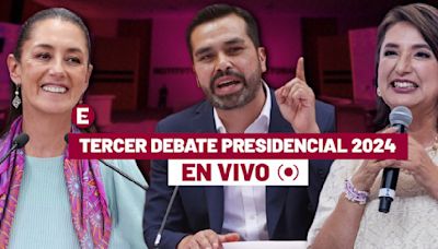 EN VIVO: Tercer debate presidencial 2024