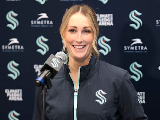 Jessica Campbell becomes first full-time female assistant coach in NHL history as she joins the Seattle Kraken staff