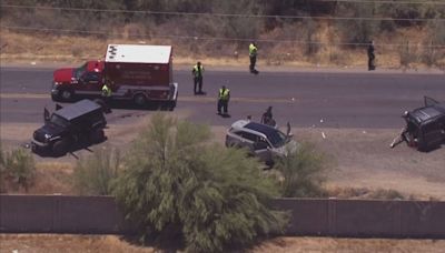 1 person seriously hurt in collision on Hunt Highway in Queen Creek