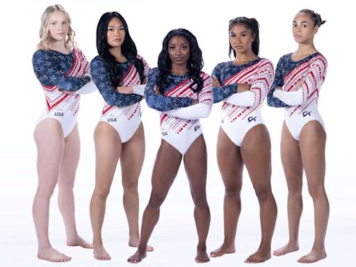 Team USA Gymnastics Goes Big on Bling for Olympics Leotards — See the Looks Covered in 10,000 Crystals