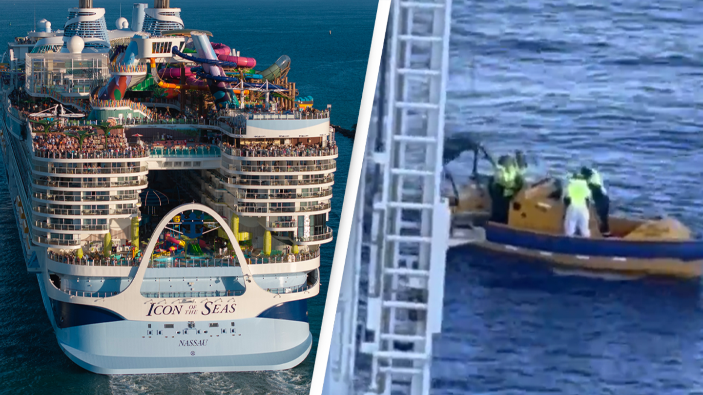 Passenger dies after jumping off the world’s largest cruise ship