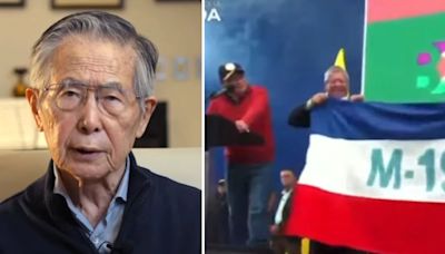 Alberto Fujimori critica a presidente de Colombia, Gustavo Petro, por exhibir bandera del M-19: “Es un guerrillero”