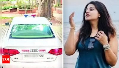 Audi used by IAS officer Puja Khedkar has unpaid challans worth Rs 26,000: Police | Pune News - Times of India