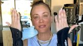 Kaley Cuoco Has Carpal Tunnel Syndrome from Holding Her Baby — But She Won't Let It Stop Her from Hitting the Gym