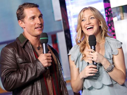 Kate Hudson admits she and Matthew McConaughey don’t wear deodorant