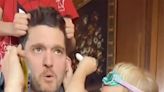 Michael Bublé Jokes About Being with Kids Without Wife Luisana: 'Any Other Dads Feel Like This?'