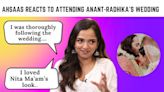Ahsaas Channa Spills The Tea On Anant-radhika's Wedding: 'it Was Like...