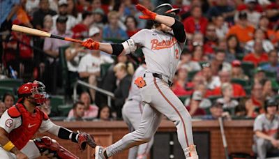 Gunnar Henderson homers again, but Baltimore Orioles lose to St. Louis Cardinals, 6-3
