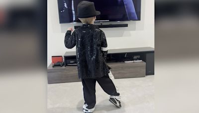 4-year-old Flower Mound boy does adorable Michael Jackson impression