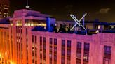 Elon Musk's giant flashing X on Twitter headquarters sparks investigation - as officials say it may break rules