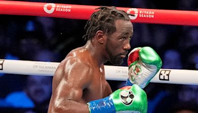 Terence Crawford becomes four-division world champion as Martin Bakole knocks out Jared Anderson