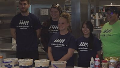 LCCC Students host Ice Cream Social with Meals on Wheels Cheyenne