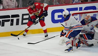 Kyle Okposo finally getting his Stanley Cup victory skate after the Panthers won was so wholesome