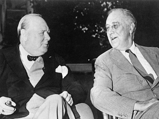 In the White House, Winston Churchill found a home away from home