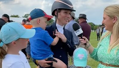 Zara Tindall gives rare insight into family life with Lucas, Mia and Lena