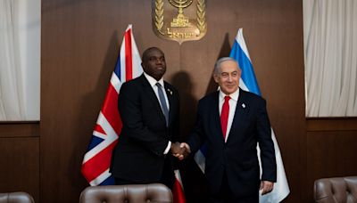 David Lammy travelling to Israel ‘to use every diplomatic lever to end war’