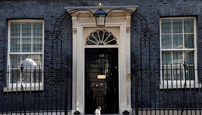 Who else lives in Downing Street?