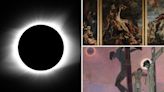 Eclipse total del arte: Cómo la desaparición del sol ha cautivado durante mucho tiempo la imaginación creativa