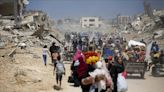 Thousands of displaced Palestinians in Gaza's Khan Younis fleeing Israeli attacks: UN agency