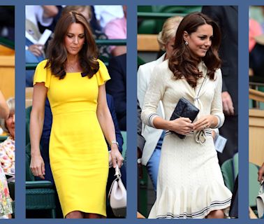 Kate Middleton's Wimbledon Style Throughout the Years