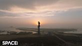 Amazing Aerial Footage Of SpaceX Starship Ahead Of A Space Launch