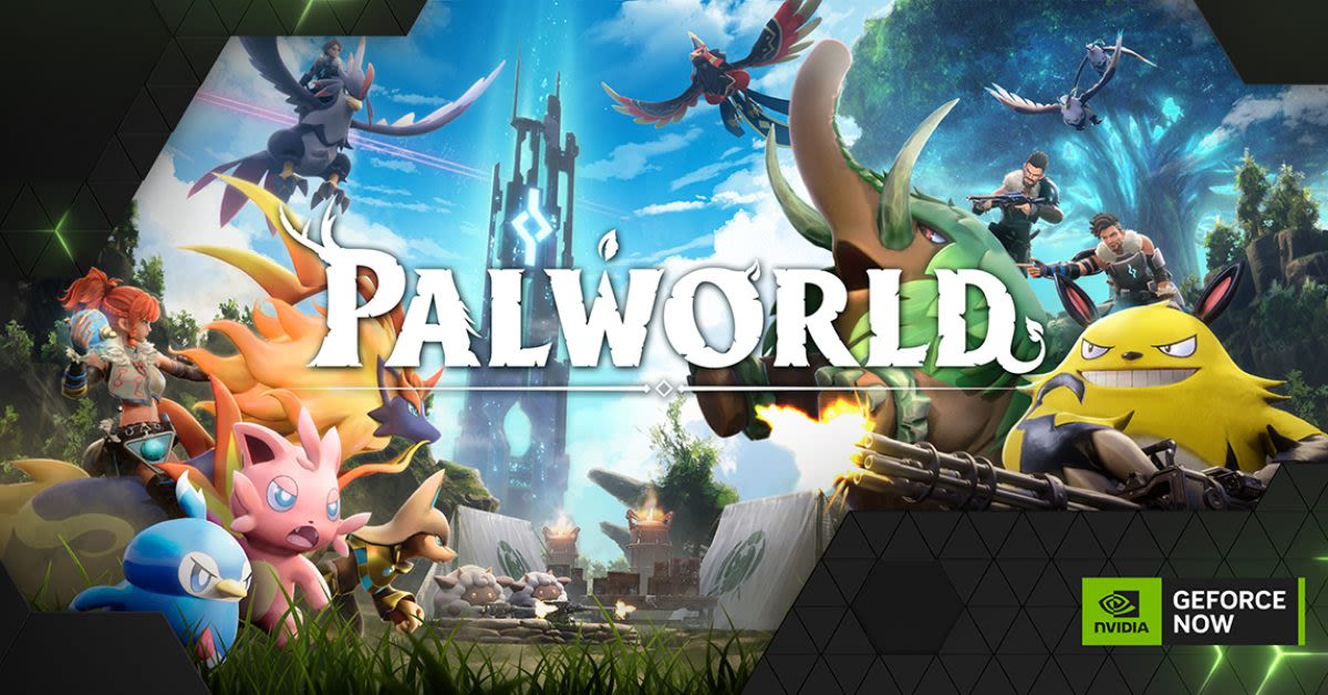 Palworld is now available on GeForce Now
