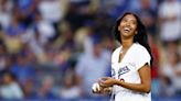 Natalia Bryant Throws out First Pitch at Dodger Stadium to Honor the Legacies of Kobe and Gigi Bryant