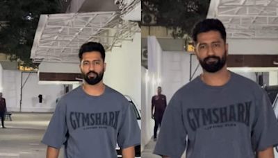 Vicky Kaushal Gets Papped As He Flaunts His New Look For His Upcoming Film, Video Goes Viral - News18