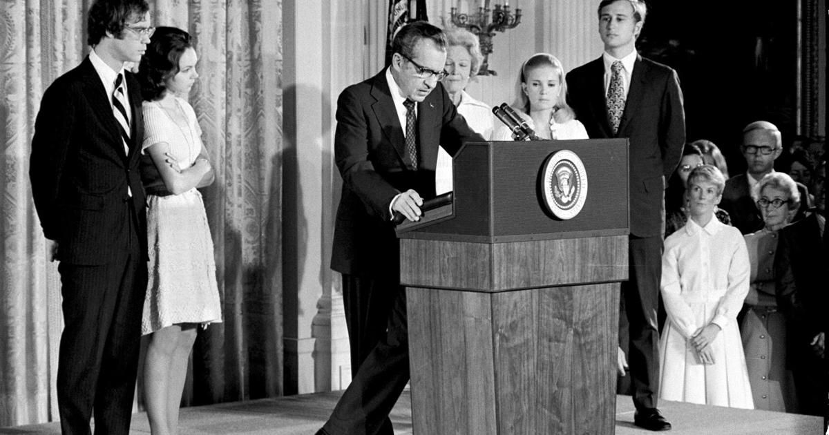 Fall of a president: Nixon’s resignation announcement sparks professor’s career