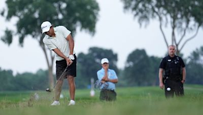 Charlie Woods can't measure up as U.S. Junior Amateur shifts to match play