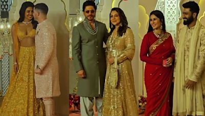 ... Shah Rukh Khan, Salman Khan, Deepika Padukone, Priyanka... at Anant Ambani and Radhika Merchant’s wedding