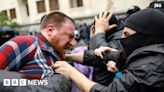 Georgia: Protesters clash with police as thousands gather against foreign influence bill