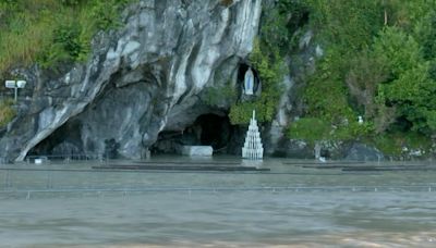 Les images spectaculaires du sanctuaire de Lourdes inondé