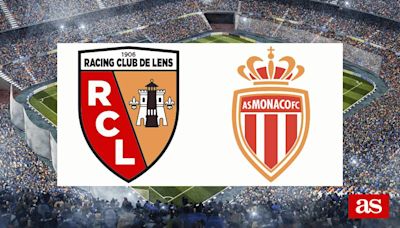 Lens 2-3 Mónaco: resultado, resumen y goles