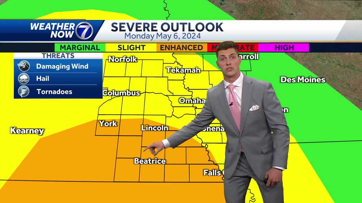 Really nice tomorrow, but strong storms possible Monday: Saturday, May 4th