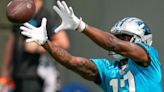 Panthers rookie receiver impresses coach on first day