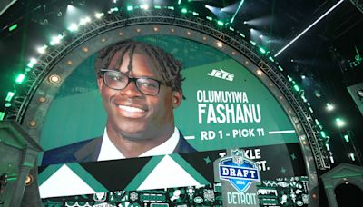 Olu Fashanu signs rookie contract with New York Jets