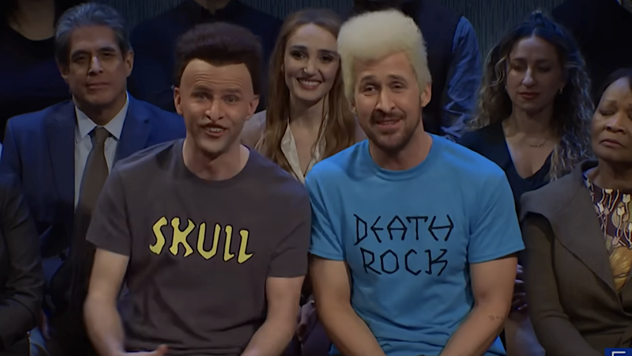 See Ryan Gosling And Mikey Day Reprise Their Beavis And Butt-Head Roles Following Viral SNL Sketch