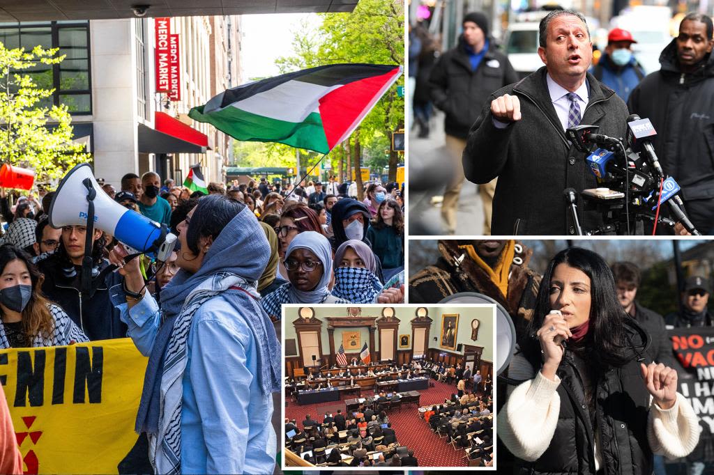 Anti-Israel campus protest backers raked in $2.7M in lefty NYC Council pork funds