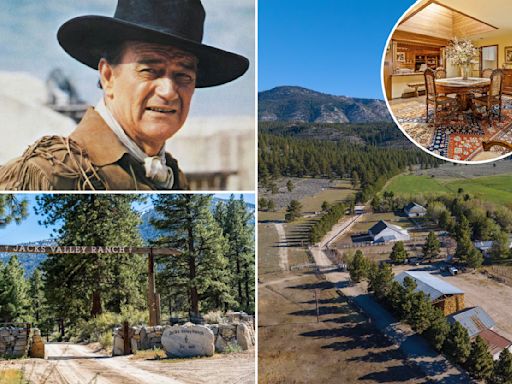 John Wayne shot one of his iconic films at this Nevada ranch — which can be yours for $15M