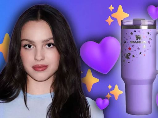 ¡Es bellísimo! Olivia Rodrigo sacará su propio vaso Stanley morado con precio de mil 100 pesos