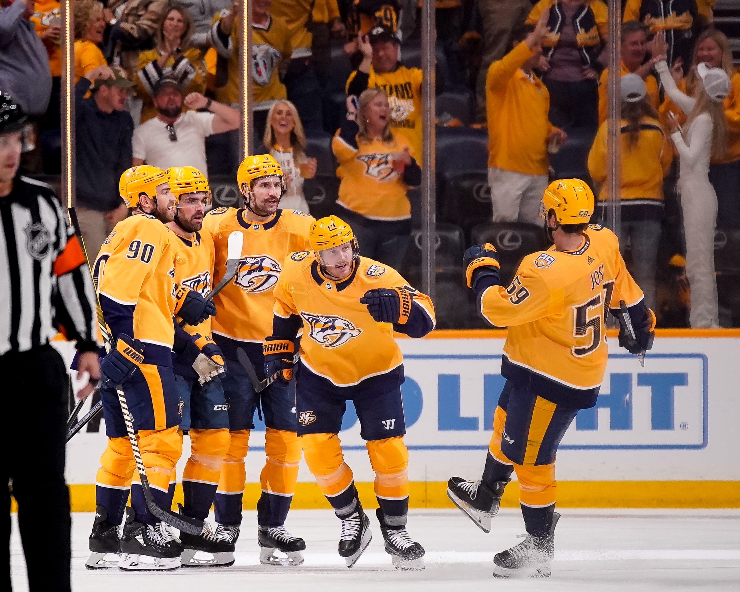 Here's where the new-look Nashville Predators rank in the NHL's Western Conference