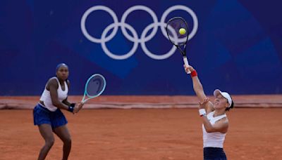 Coco Gauff loses twice in a day in doubles and her Paris Olympics are finished