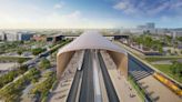 Architects reveal stunning plans for California high-speed rail stations: 'The project's future is also highly dependent on funding'